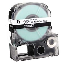 Fita PX genuína Epson 209BWPX preta sobre branca 3/8" K-Sun 209BW, usado comprar usado  Enviando para Brazil