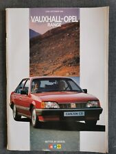 Vauxhall opel range for sale  BRIGHOUSE