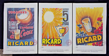 Lot affiches ricard d'occasion  La Garnache