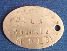Plaque identité militaire d'occasion  Vineuil