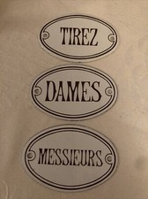 Lot plaques email d'occasion  Mignaloux-Beauvoir