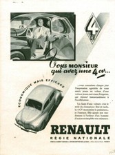Publicité ancienne voiture d'occasion  France