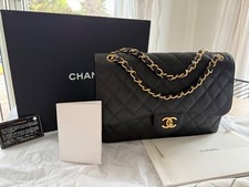 Chanel black quilted for sale  GLASGOW