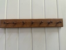 Usado, Porta-chaves vintage Amish Oak Country Oak 7 pinos porta-chaves entrada 15”x2” comprar usado Usado, Porta-chaves vintage Amish Oak Country Oak 7 pinos porta-chaves entrada 15”x2” comprar usado  Enviando para Brazil