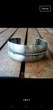 Bracelet argent massif d'occasion  Toulouse-