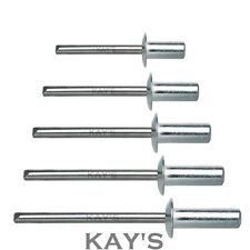 Rebites pop selados cúpula fechada cabeça vedação cega aço inoxidável 3,2 mm 4 mm 4,8 mm comprar usado  Enviando para Brazil