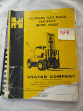 HYSTER CHALLENGE H100C - H120C MANUAL DE PEÇAS ORIGINAIS DO FABRICANTE VEJA FOTOS comprar usado  Enviando para Brazil