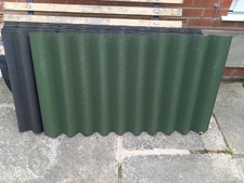 Green bitumen corrugated for sale  YORK
