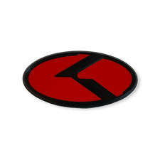 Emblema de grade frontal moderna capuz logotipo preto emblema para KIA Forte 2010-2021 comprar usado  Enviando para Brazil
