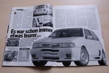 Rallye Racing 02/1990 Fiat Uno Turbo von Hörmann mit 100PS in einer tollen Vorst comprar usado  Enviando para Brazil