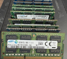 Lote De 50 Marcas Mixtas 8GB DDR3 PC3L/PC3 Laptop SO-DIMM RAM Memoria PROBADA segunda mano  Embacar hacia Mexico
