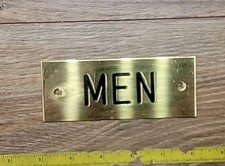 Vintage brass restroom for sale  Arlington