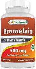 Best Naturals bromelaína 500 mg 120 comprimidos comprar usado  Enviando para Brazil