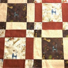Whimsical cat quilt for sale  Huffman