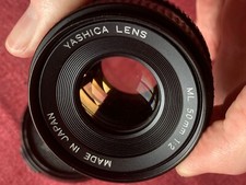 Yashica 50mm f2.0 for sale  ABERDEEN
