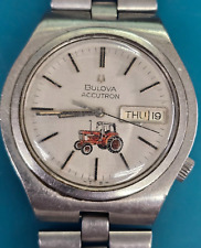 Relógio de pulso masculino funcional 1974 Accutron 2182 International Tractor "Pro-Ag 1976" comprar usado  Enviando para Brazil