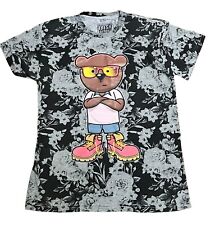 Camiseta de oso de peluche Fresh Laundry para mujer con brazos cruzados talla mediana segunda mano  Embacar hacia Argentina