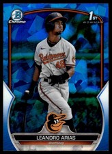 2023 Bowman Safira Cromada Leandro Arias Baltimore Orioles #BCP-84 comprar usado  Enviando para Brazil