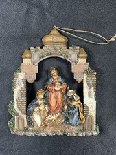 Vintage resin nativity for sale  Abingdon