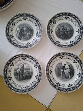 Ensemble assiettes parlantes d'occasion  Arpajon