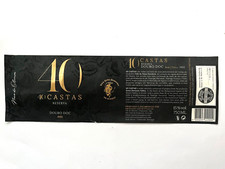 Garrafa de vinho grande rótulo folhas de videira preta 40 castas NR Vinícola Portugal #2176 comprar usado  Enviando para Brazil