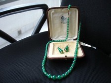 Parure collana orecchini usato  Marano di Napoli