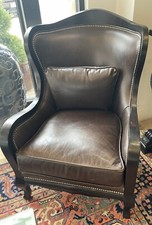 Arhaus catania leather for sale  Wheaton