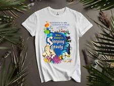 Camiseta retrô Disney Bela Adormecida Aurora camiseta masculina feminina unissex K678 comprar usado  Enviando para Brazil