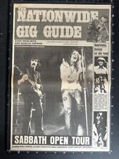Black sabbath gig for sale  STRATHAVEN