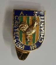 Distintivo calcio castellina usato  Milano