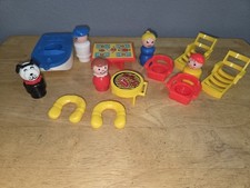 Usado, Lote antigo Fisher Price Little People anos 70 -80 Little People barco acessórios ao ar livre comprar usado  Enviando para Brazil