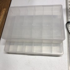 Boxes compartments plastic for sale  Palm Bay