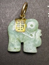 Green jade carved for sale  Freehold