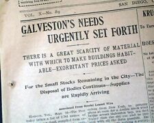 Galveston texas hurricane for sale  Williamsport
