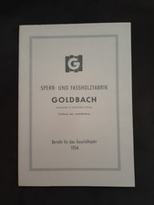 Geschäftsbericht 1954 goldbac gebraucht kaufen  Sailauf