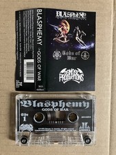 Blasphemy Gods Of War Original Cassette Tape Death Metal Black Metal Ross Bay, usado comprar usado Blasphemy Gods Of War Original Cassette Tape Death Metal Black Metal Ross Bay, usado comprar usado  Enviando para Brazil