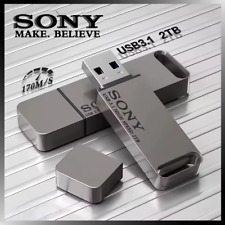 Sony PenDrive de alta velocidade 2TB USB Flash Drive 1TB Metal Pendrive 512GB 256GB porta comprar usado  Enviando para Brazil