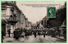 Cpa 709. inauguration d'occasion  Pouzauges