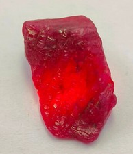 Pedra preciosa solta áspera rubi vermelho natural antiga Birmânia comprar usado  Enviando para Brazil