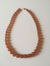Collana ambra fatta usato  Roma