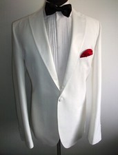White ivory satin for sale  WARRINGTON