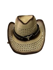 Breathable straw cowboy usato  Sesto San Giovanni