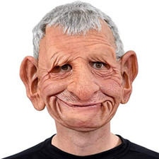 Maschera realistica uomo usato  Borgaro Torinese