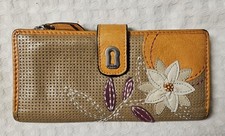 Fossil bifold leather for sale  Saint Germain