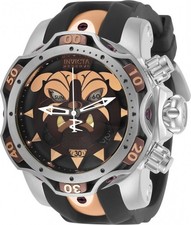 Invicta Reserve Venom Bulldog relógio de quartzo masculino ouro rosa preto marrom 30348, usado comprar usado  Enviando para Brazil