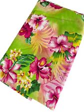 Tropical floral fabric for sale  Buckfield