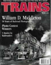 Trains magazine april for sale  Show Low