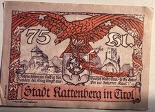 Notgeld rattenberg tirol gebraucht kaufen  Troisdorf