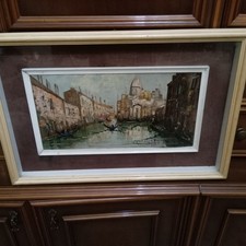 Dipinto venezia tavola usato  Pomigliano d'Arco