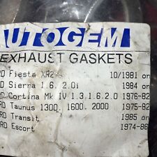 Nos autogem exhaust for sale  OXFORD